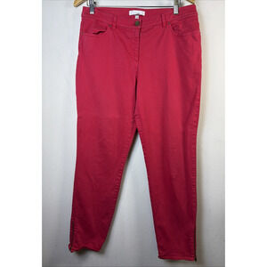 Chico's Red Flare Jeans